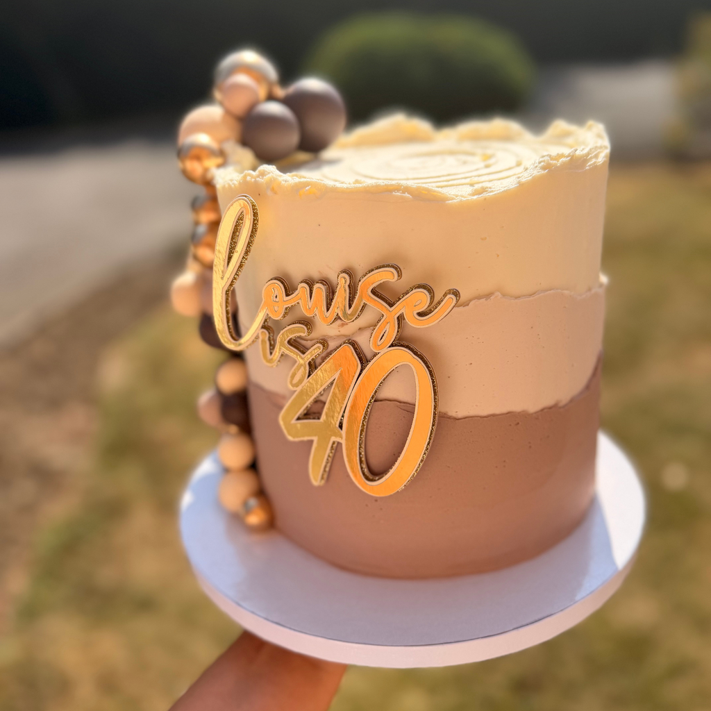 Ombre Layer Cake