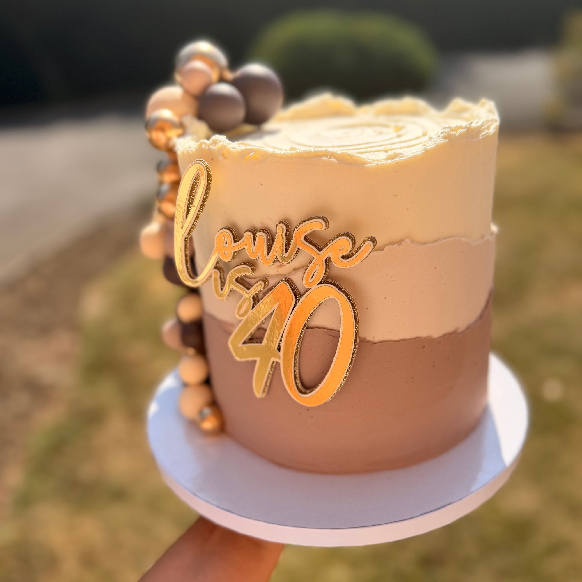 Ombre Layer Cake