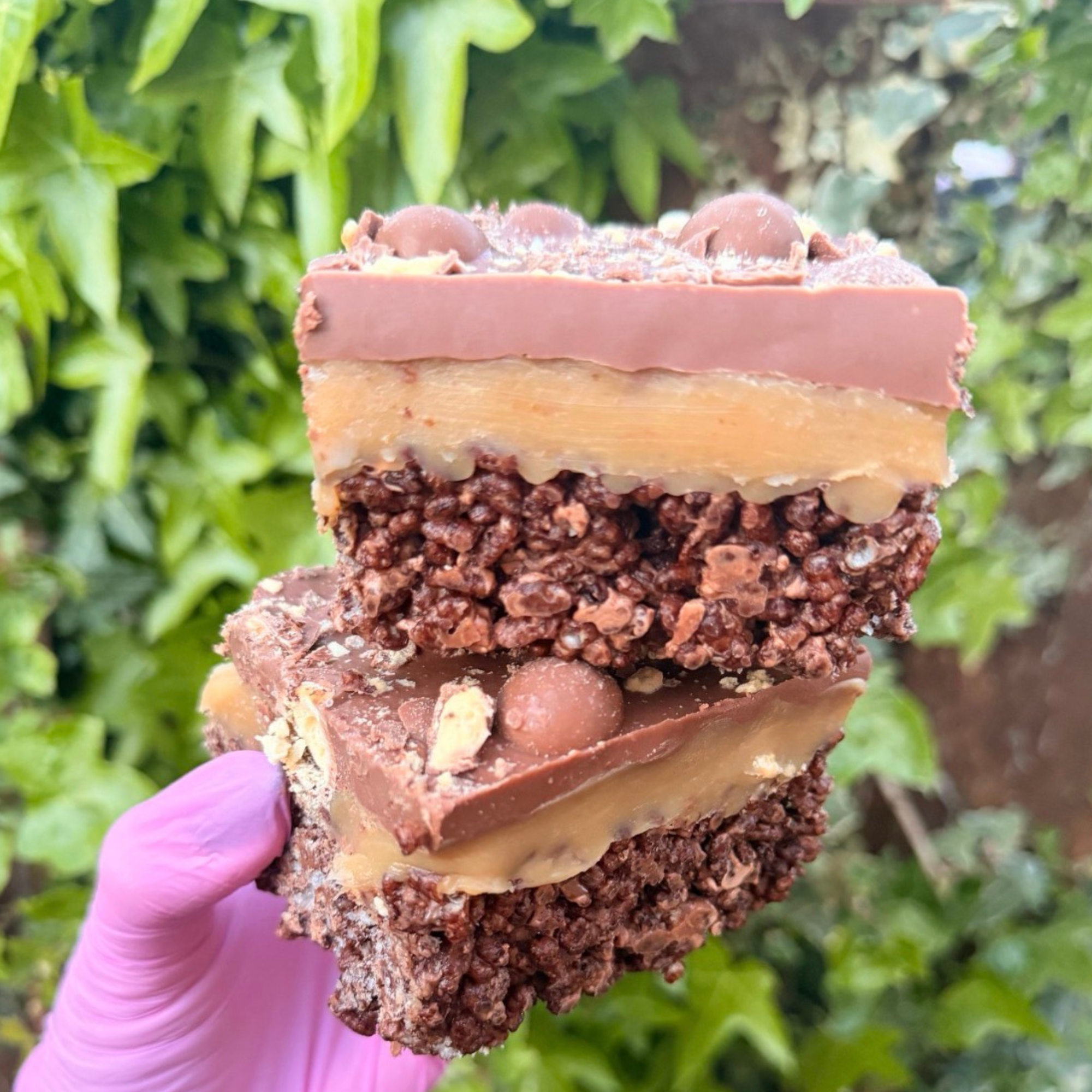 Milk Choc Krispie Billionaire
