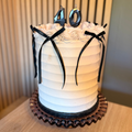 Scalloped Bow Cake