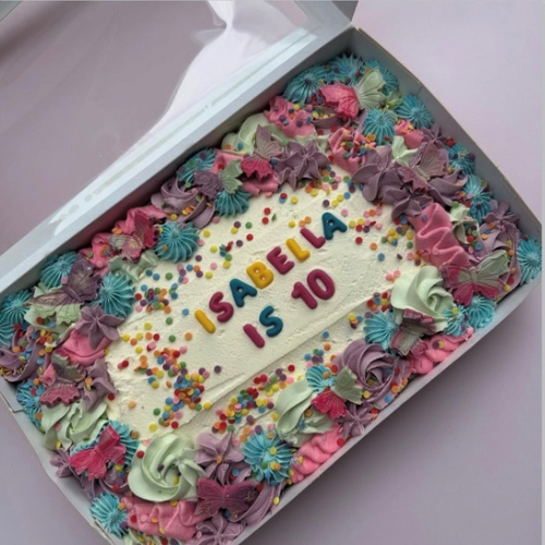 Celebration Cake Traybake