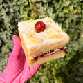 Cherry Bakewell Shortbread