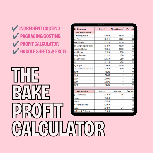The Bake Profit Calculator