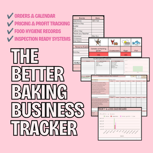 The Better Baking Business Tracker