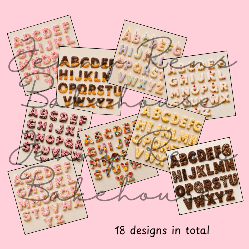 Canva Font Bundle - Bakery Edition
